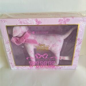 Victoria's Secret Pink and loveshackfancy dog new in the box